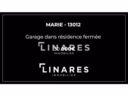 vente parking 15.17 m² à marseille 12ème (13012)  30 000 €