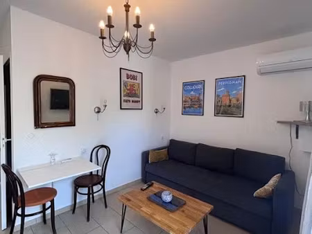 location meublée appartement 1 pièce 22 m² à cabestany (66330)  590 €