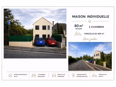 maison à vendre 4 pièces nogent sur oise (60)