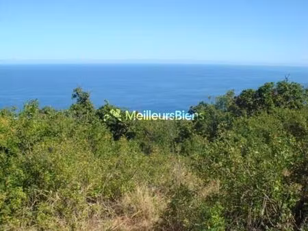l'etang saint leu. superbe terrain de 1750 m²   rectangulaire  vue mer. zone ud