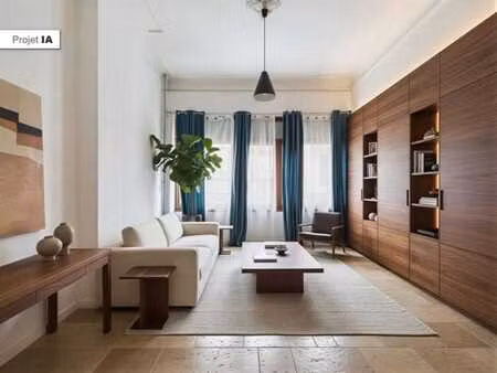 saint-gilles - parvis / porte de hal | immeuble mixte