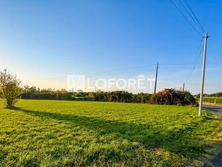 à vendre terrain constructible d'une superficie totale de 1 000 m²