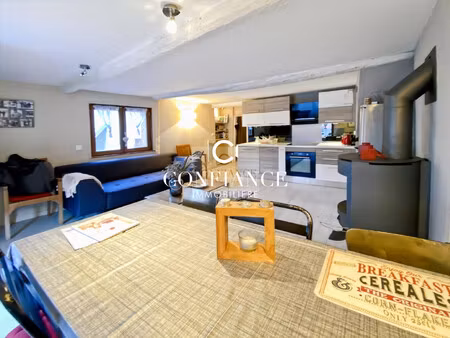 (06660) rare st etienne de tinee 3 pieces dernier etage renove t