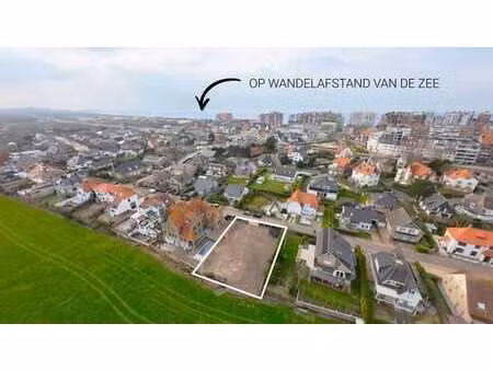uitzonderlijk lot bouwgrond te koop