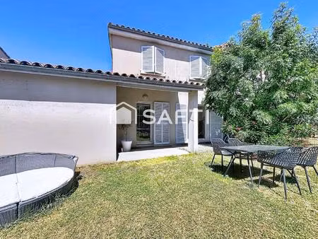 maison mitoyenne t4 - 77 m² - jardin et garage