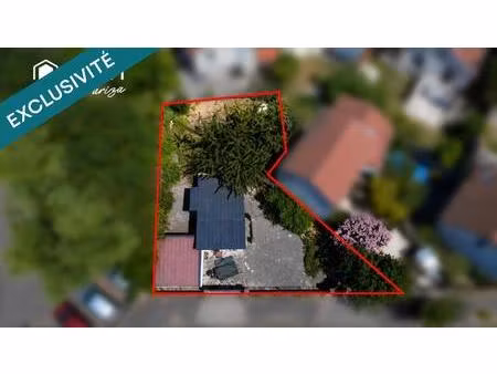terrain à bâtir de 271m² - projet 136m²