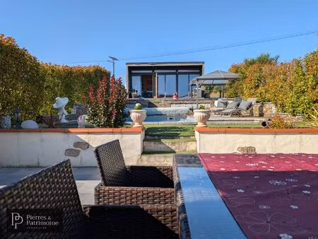 maison de ville avec jardin  dépendance et piscine - mézin