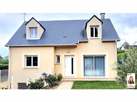 vernon - maison récente de 2010 de 96.41 m2 - 4 chambres sur sous-sol total - jardin plat 