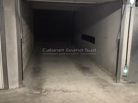 location garage 29m2 en sous sol à perols