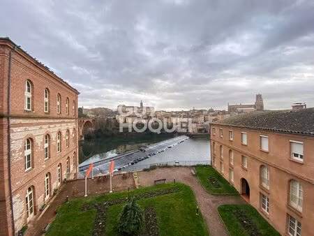 appartement albi 2 pièce(s) - vu tarn !