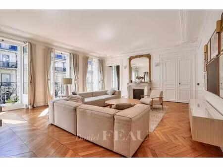 appartement paris 8e - 4 chambres - 206m²