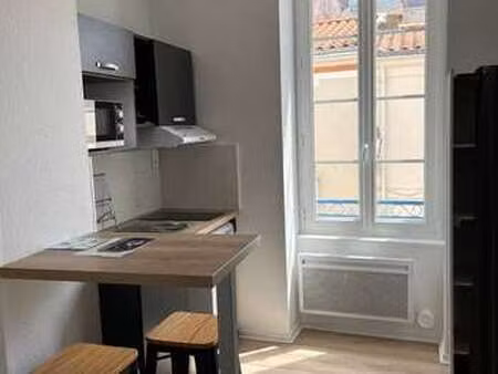location appartement t1 meublé aux sables-d'olonne (85100) : à louer t1 meublé / 18m² les 