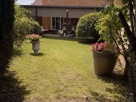 marcq hautes loges  belle semi-individuelle jardin + 3 chambres + garage