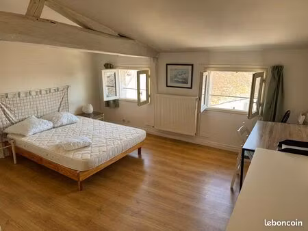 particulier loue t2 meublé et lumineux toutes charges comprises en centre ville historique