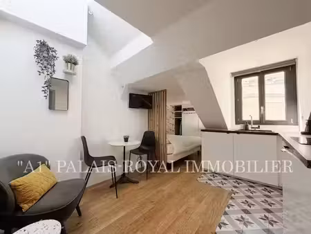 vente appartement 1 pièce 18.56 m² à paris 1er (75001)  315 000 €