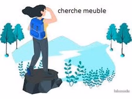 recherche studio ou 2p meublé