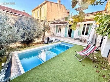 maison ancienne t4 proche centre ville entièrement rénovée piscine jardin à louer