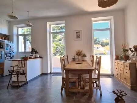 maison t4 – terrasse – vue mer – marseille 7e