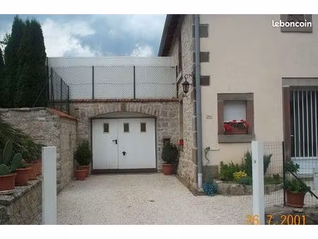 a louer maison à abelcourt 70300 (7 km luxeuil  20 kms vesoul) libre mi août 26 terrain cl