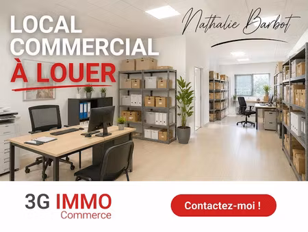 location locaux professionnels 3 pièces 106 m² à champigny (51370)  858 €