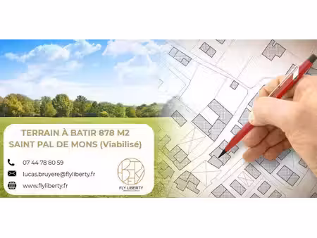 terrain constructible à vendre