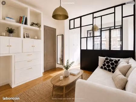 paris 16 - 28m2 refait à neuf- espace nuit séparé