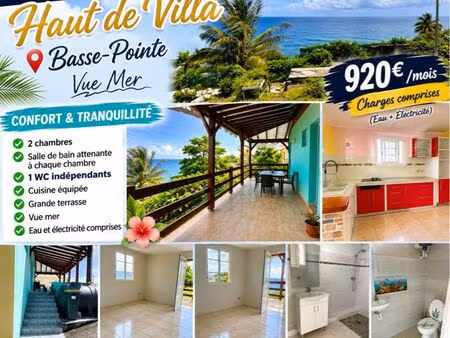 location haut de villa