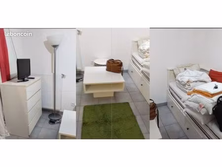 appartement f1 entièrement meublé 21m2+10m2 terrasse