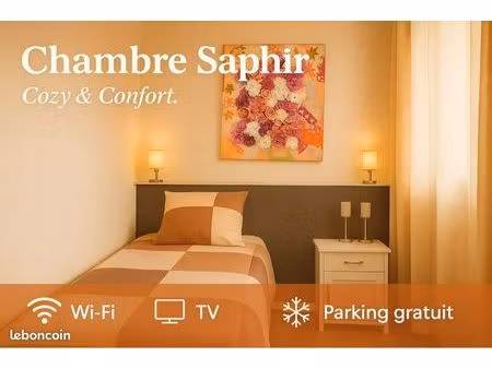 chambre meublée à louer à vaulx en velin (69120) - longue durée