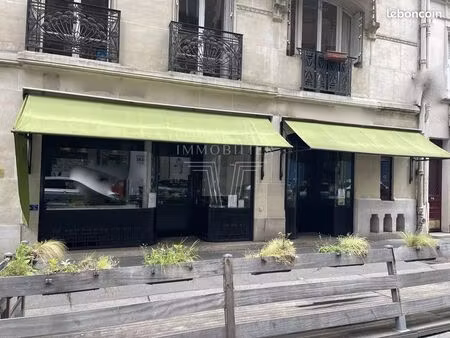 boulangerie  fonds de commerce  pâtisserie 190 m² paris 17ème