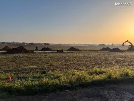 terrain 802 m² balanzac
