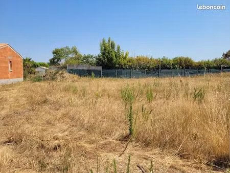 terrain 384 m² vaux sur mer