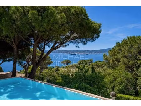 villa de prestige dans un environnement exclusif à sainte-maxime