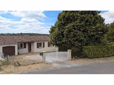 maison de plain-pied 95 m² – 3 chambres – terrain de 1 644 m² – antignac  proche jonzac