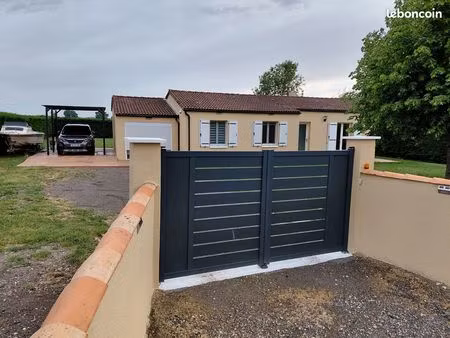 villa 4 chambres plain-pied aucun vis a vis a 35 minutes de royan