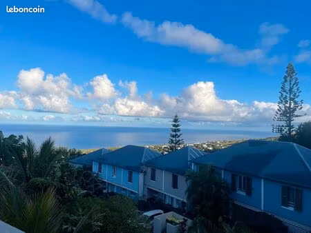 t3 meublé avec vue mer