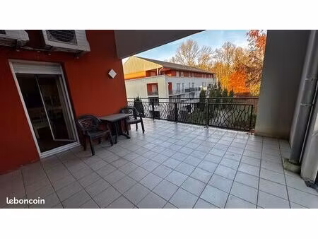 t5 meublé - centre divonne