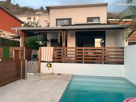 maison - 3 ch - piscine - vue mer - proche 4 voies