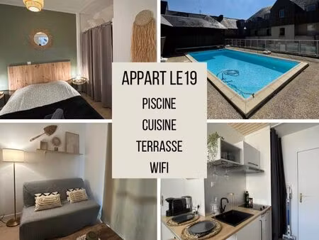 appartement meublé et piscine