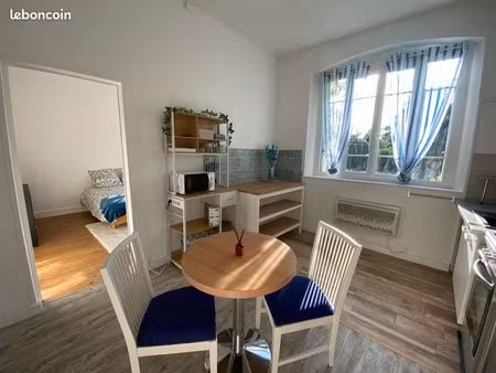 t2 36m2 meublé avec jardin ?