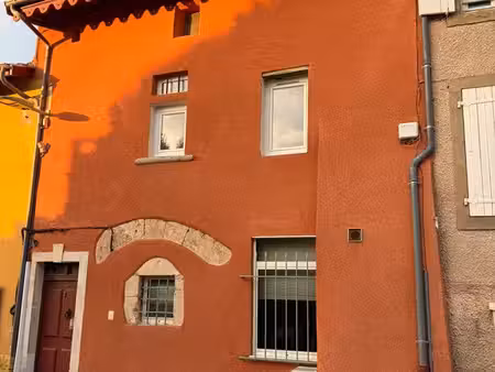 maison de ville - grand t3 de 80m2 carrez - entièrement rénovée à charpey dans la drôme