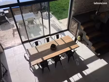 maison en pierre style loft entièrement rénovée 20 mn sud dijon