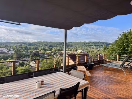 maison individuelle 110m2 - terrasse avec vue 40m2