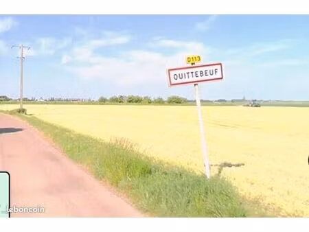 terrain 1 800 m² quittebeuf