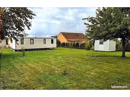 terrain de 1 003 m² avec mobil-home imr neuf
