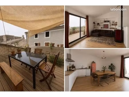 appartement t4 rénové avec terrasse