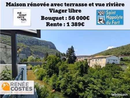 maison en viager 4 pièces 149 m²