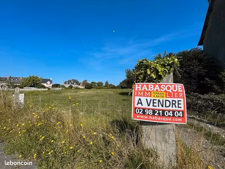 terrain 1055 m² plouneour brignogan plages