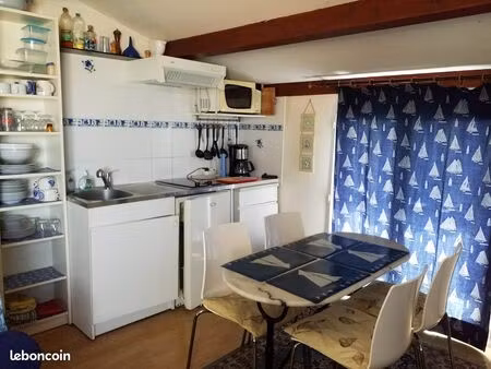 studio meuble a louer a l'anne a nieul sur mer
