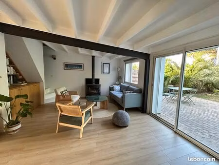 location maison non meublée 6 pièces — 130 m² avec jardin — la rochelle